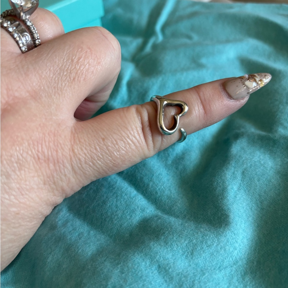 Tiffany & Co. Elsa Peretti Open Heart Ring